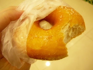 a typical western-style doughnut.  In China.