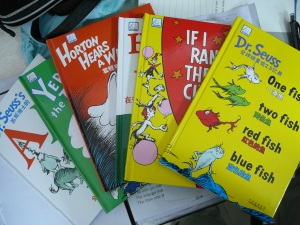 6 of 10 new Dr. Seuss books